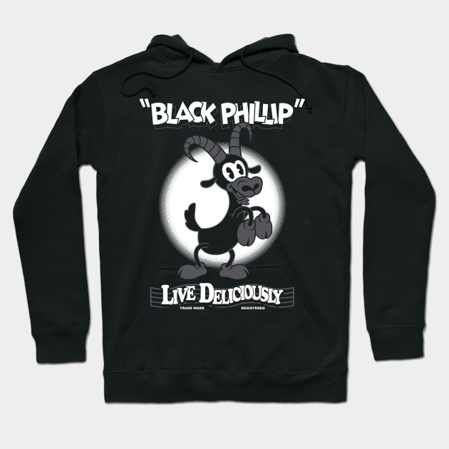 Black phillip hoodie shop